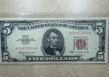 1963 $5 United States Note