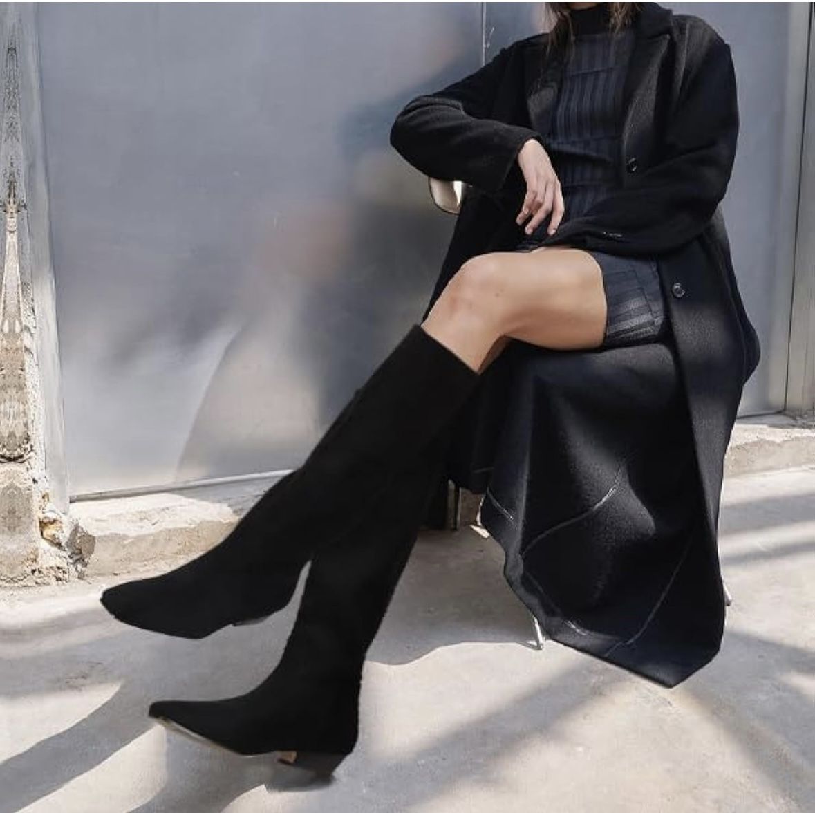 Women’s Black Suede Boots