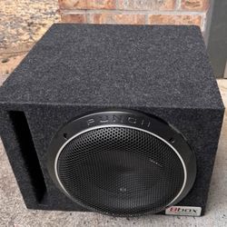 Rockford Fosgate 10” Subwoofer With Box