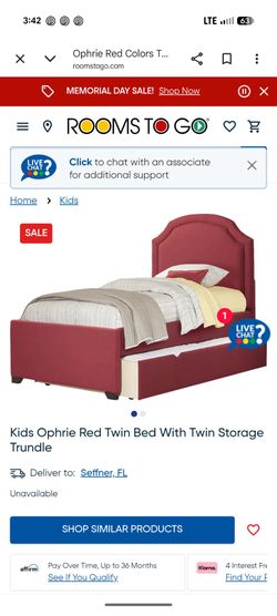 Twin Trundle bed