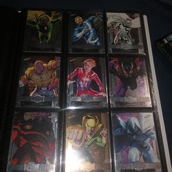 Marvel card collection
