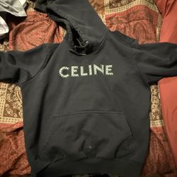 Celine Black Hoodie