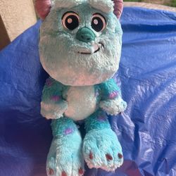 Disney Store 11” Sulley Big Feet Plush Baby Monsters Inc University Stuffed Toy