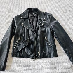 Forever 21 Faux Leather Moto Jacket
