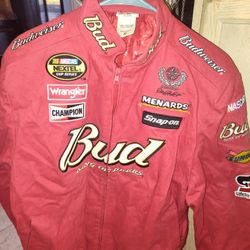  Dale Earnhardt 8 NASCAR Budweiser Jacket