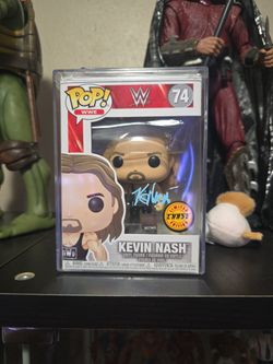Kevin Nash Nwo Funko Pop Chase Autographed 