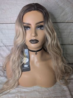 Long Blonde Ombre Wig