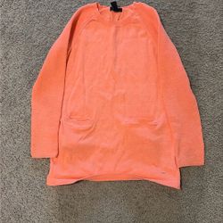 kids peach long sleeve shirt 
