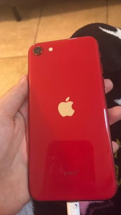 red iPhone SE