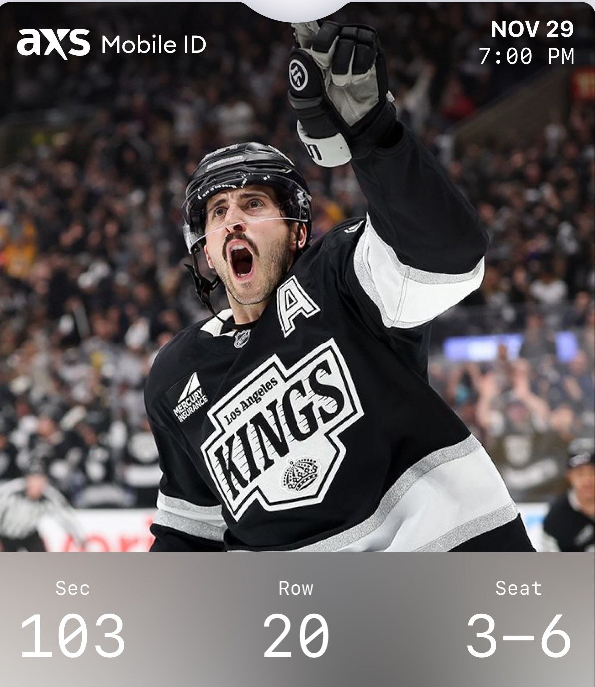 Kings Vs Canucks Sat 4 Tix