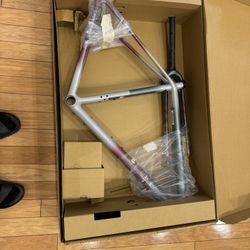 Specialized crux 10R Frameset (dolomite/fjord/Quartz Glasial Metalic) (54)