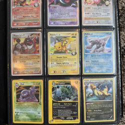 Huge Vintage Pokemon Card Binder Sell Or Trade