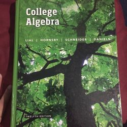 College algebra book