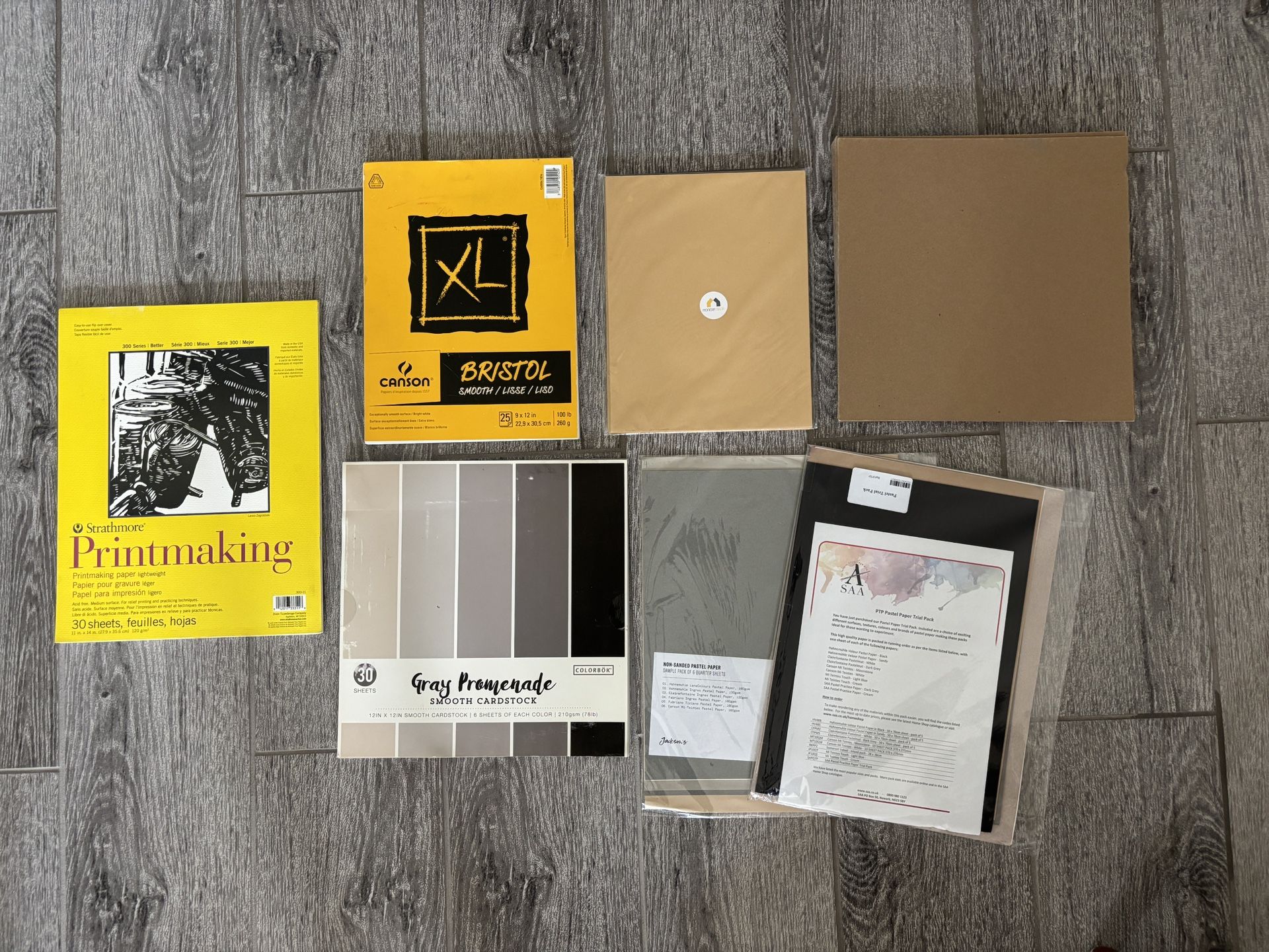 Assorted Art/Craft Paper/Board