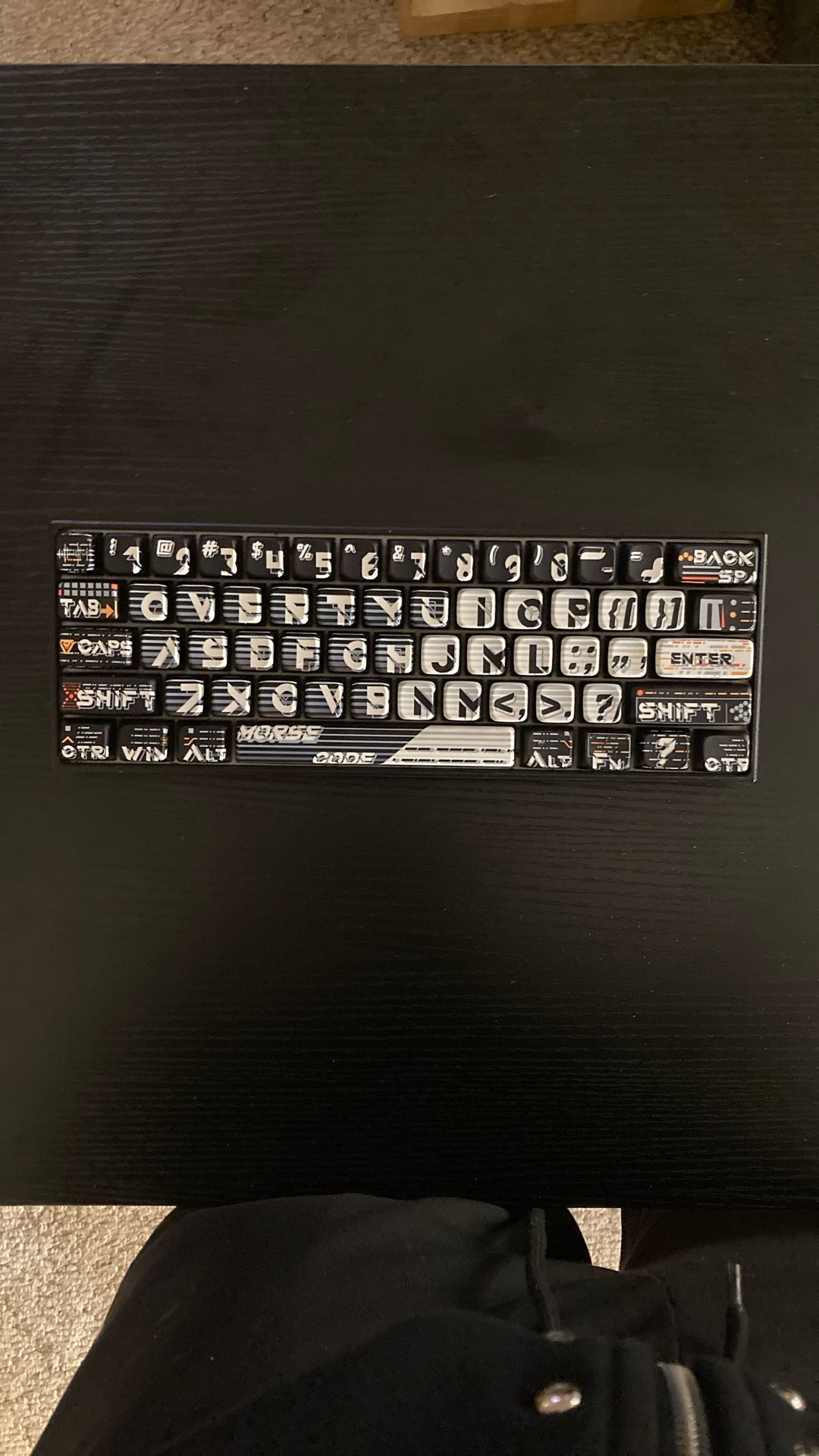 Mini Keyboard With Key Caps