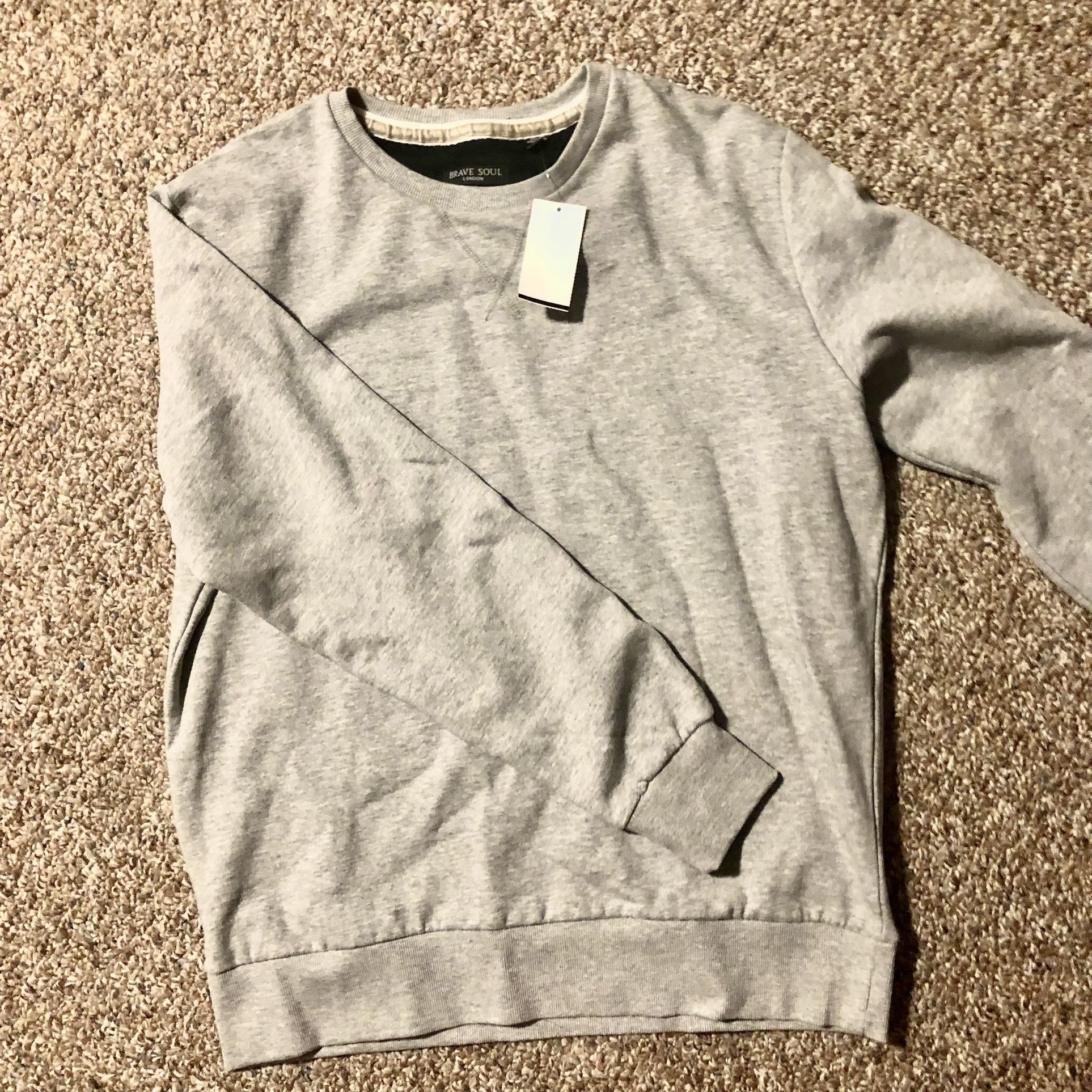 Brave Soul Warm Long Sleeved Sweatshirt