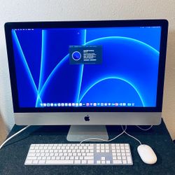 Apple iMac Slim 5K Retina 27in. Late 2015 A1418 32GB 2.12TB Fusion Core I7 4GHz