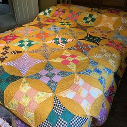 Antique Hand Stitched Quilt