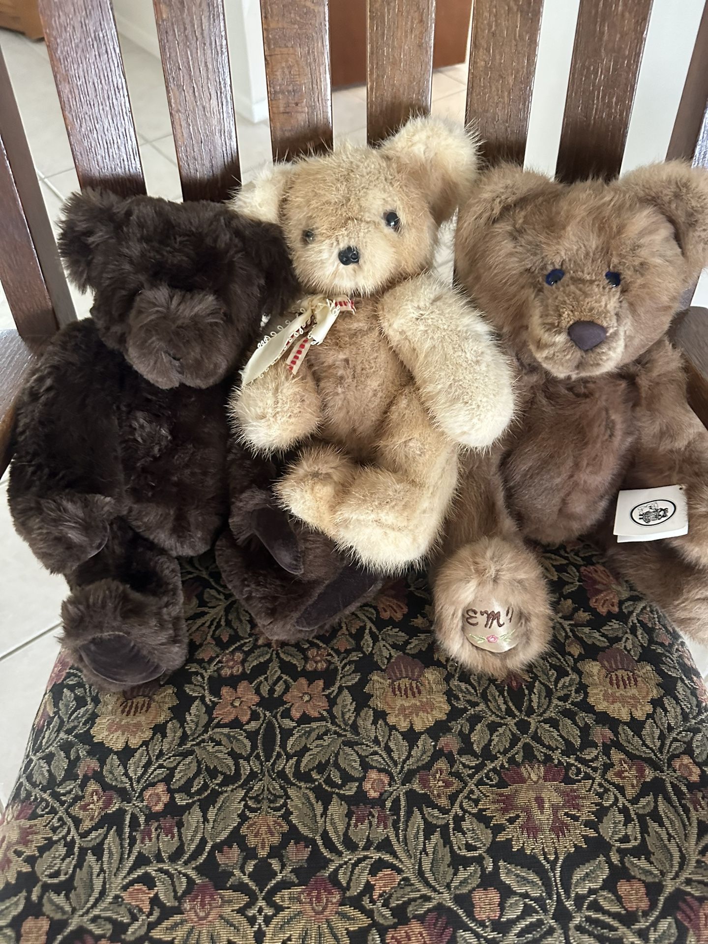 Teddy Bears Real Fur & Vermont Teddy