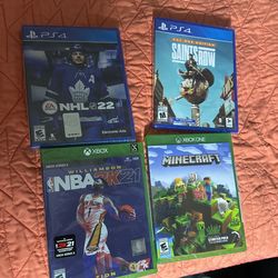 PS4 And Xbox Games