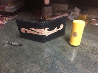 Leather wallet $45