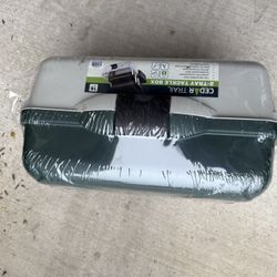 New Cedar Trail 2-Tray Tackle Box 