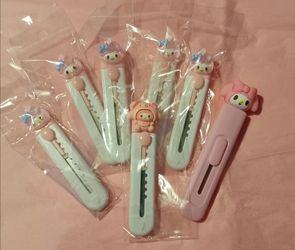 Kawaii Character Mini Box Cutter each $3