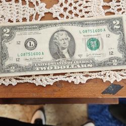 $2 Bill