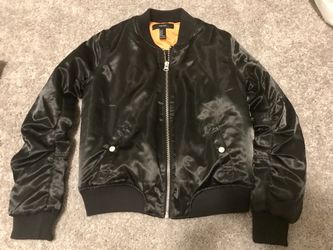 Girls “Forever 21” black jacket size Medium
