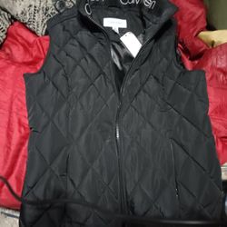 Calvin Klein Womens Performance Puffer Vest Sm