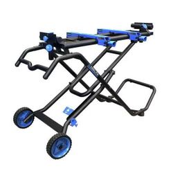 DELTA HEAVY DUTY, JOB SITE, FOLDING ROLLING MITER SAW STAND, NEW IN BOX