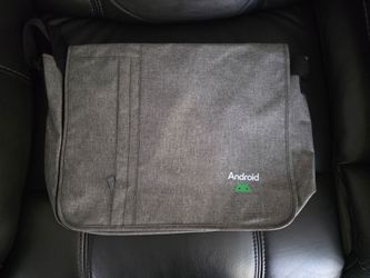 Android Logo Gray laptop Bag