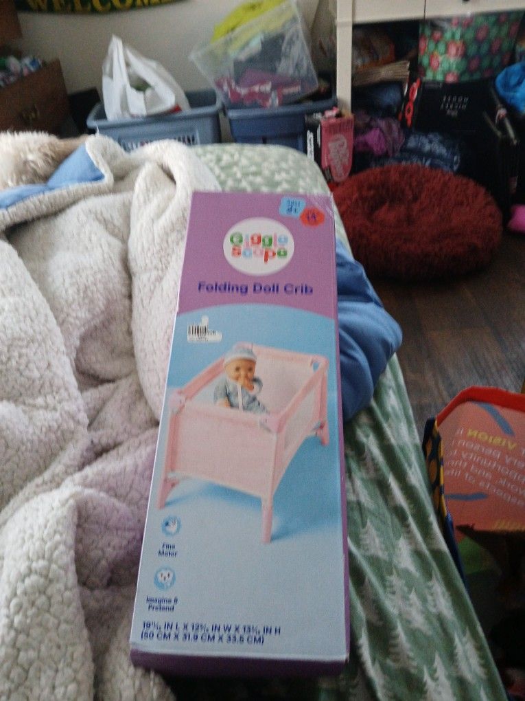 Folding Doll Crib