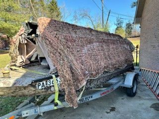 Duck Hunting Boat. Ready To Go!