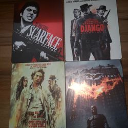 Steel Book Movies Blue Ray 