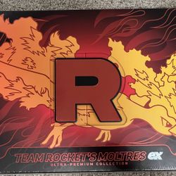 Pokemon Team Rocket Moltres Ex Ultra Premium Collection
