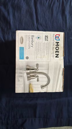 Moen Banbury Brushed Nickel Faucets(2)