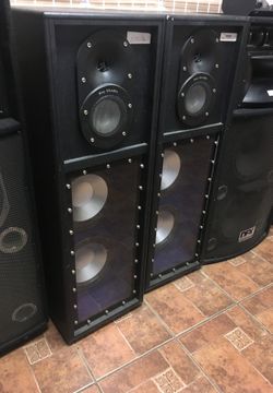 Pair of pro studio speakers