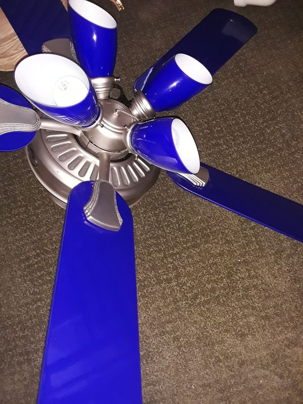 Blue Ceiling Fan For Sale In Friendswood Tx Offerup