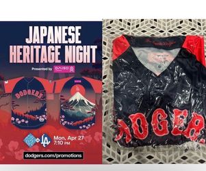 Dodgers Japanese Heritage 2026 Jersey XL
