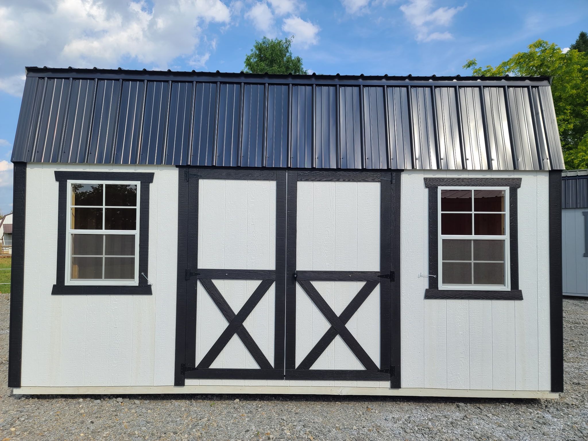 10 X 16 Lofted Garden Shed (Read Description)