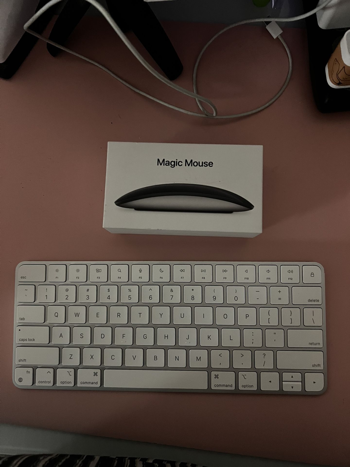 Apple Magic Mouse And Keyboard 