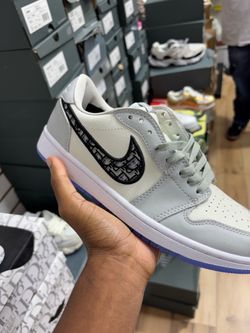 Dior x Air Jordan 1 Low | Grey |