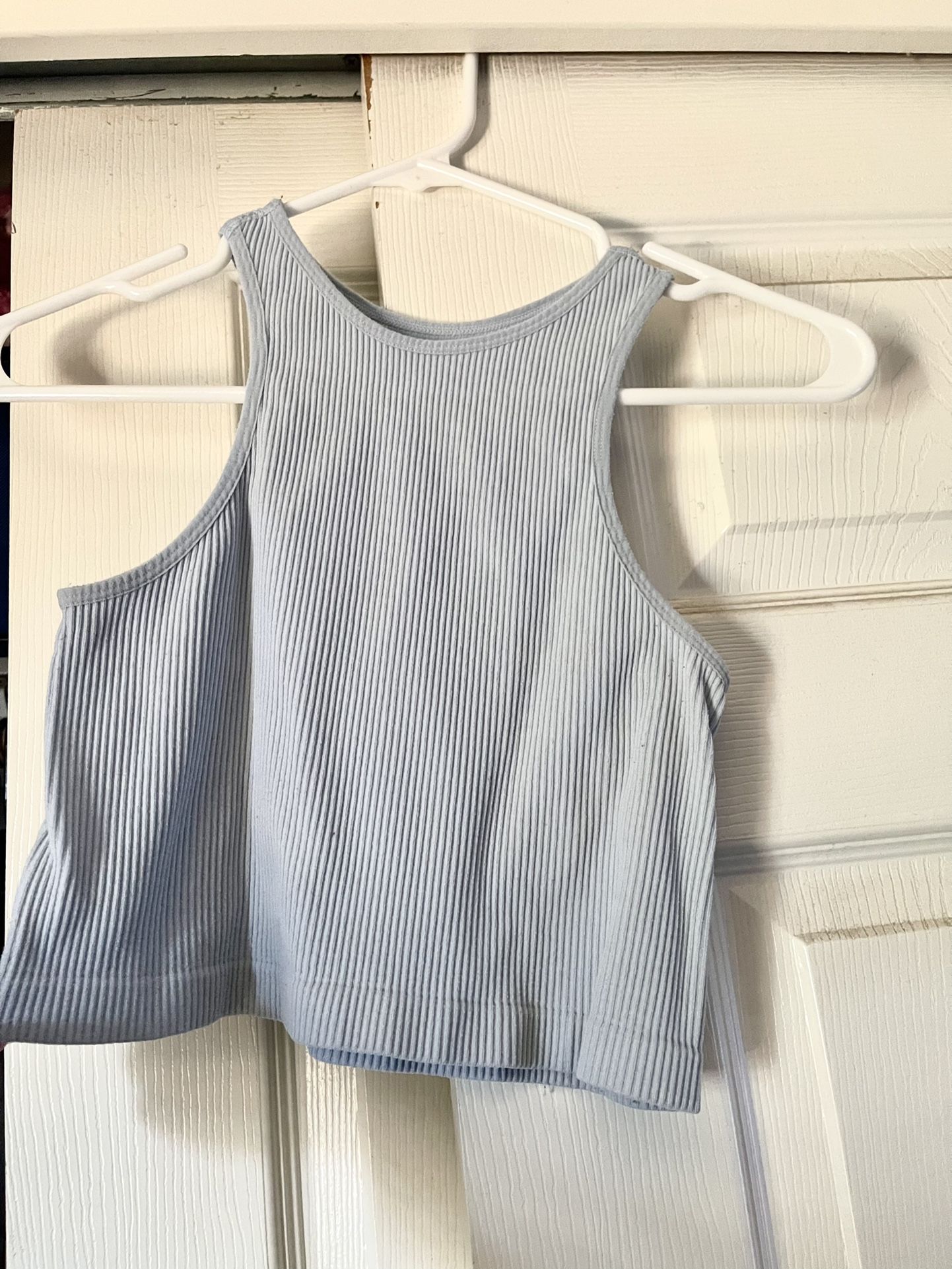 Baby Blue Halter Top