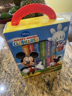 Mickey Clubhouse Book Block Library