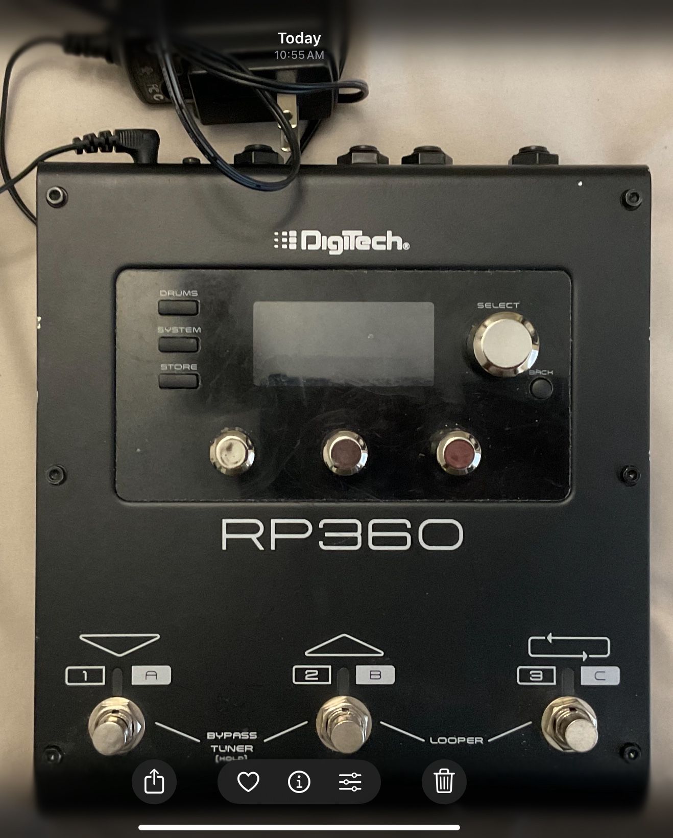 Digitech RP360 Multi-Effect Pedal