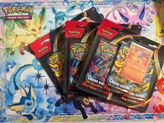 Pokemon Chaos Rising 3pk Blisters