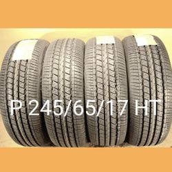 4 New Tires  245/65/17 $ 472  Llantas Nuevas