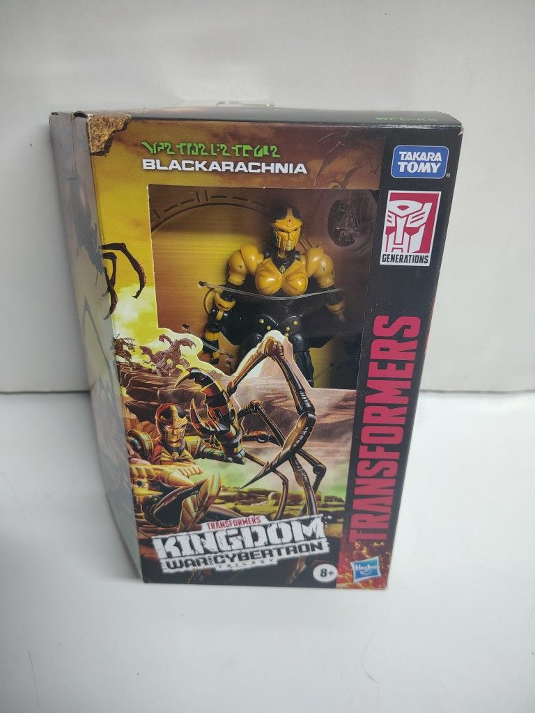 Transformers Kingdom Black Arachnia