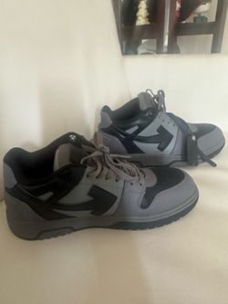 Black and grey off whites